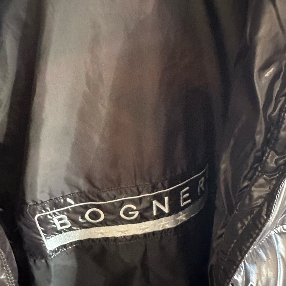 Bogner women’s black and white winter coat size 6 - Picture 4 of 5